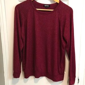 Deep Pink Long Sleeve Shirt